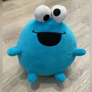 SESAME STREET Googly Eyes Cookie Monster stuffed plush toy.